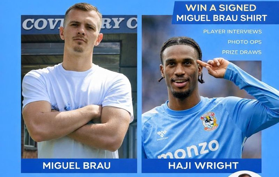 Club Host Coventry City Meet The Players 