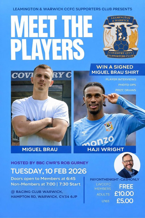 Club Host Coventry City Meet The Players