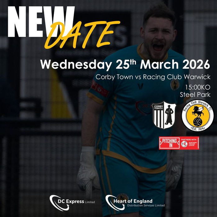 NEW DATE | Corby Town
