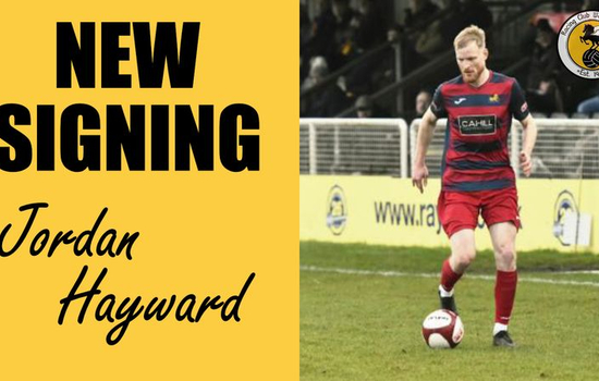 New Signing | Jordan Hayward  