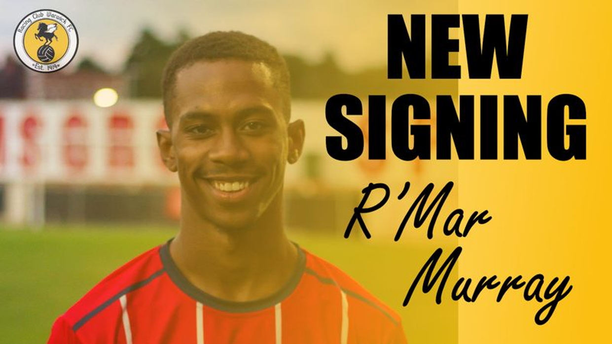 Welcome R'Mar Murray
