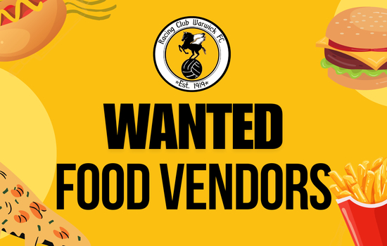 Catering Opportunities – New Season