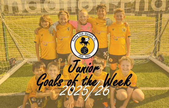 2025/26 | Junior Goals of the Week 