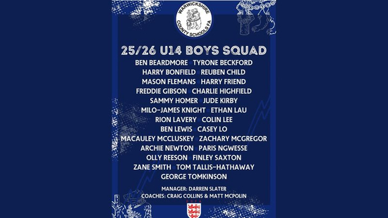 Seven selected for Warwickshire